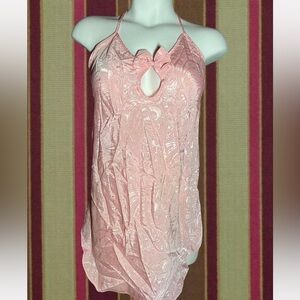 Elegant Pink Midi Dress